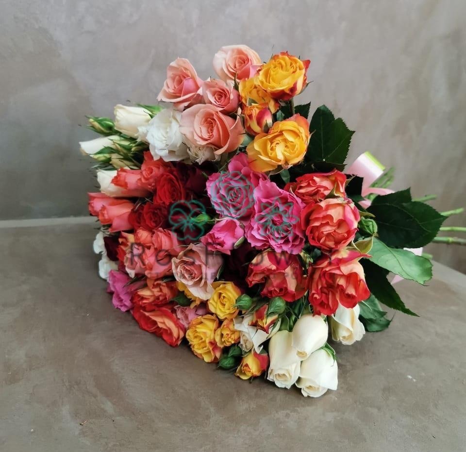 Букет цветов из: Розы в Темнолесской