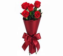 5 Красных роз Эдлесс Лав в Темнолесской Букет 5 Красных роз Эдлесс Лав в Темнолесской