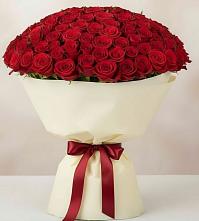 101 Красная роза Милано в Темнолесской Букет 101 Красная роза Милано в Темнолесской