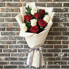 Букет цветов из:  Розы в Темнолесской