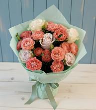 Букет цветов из:  Розы в Темнолесской