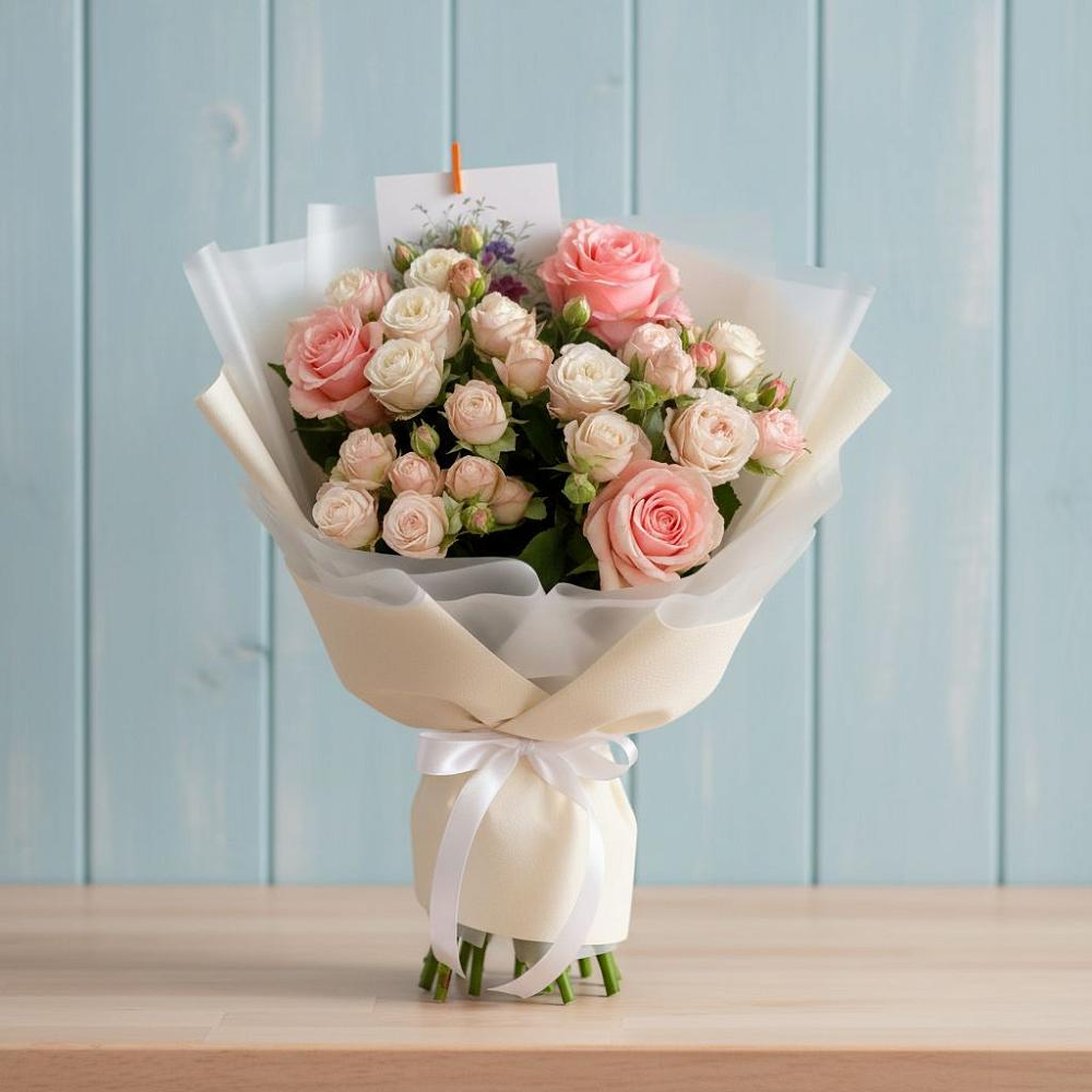 Букет голос любви в Темнолесской Букет цветов из: Розы в Темнолесской