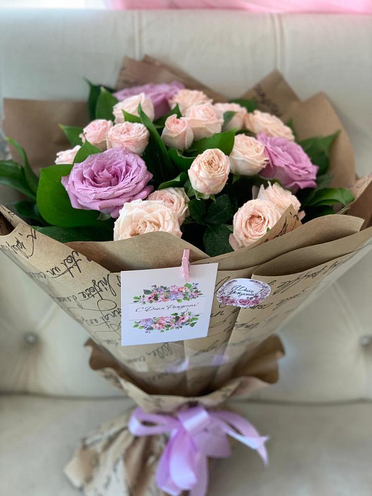 Букет цветов из: Розы в Темнолесской