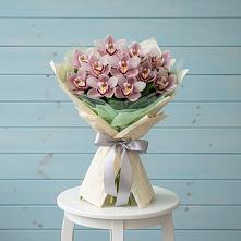 Букет цветов из:  Орхидеи и Розы в Темнолесской