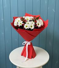 Букет цветов из:  Хризантемы в Темнолесской