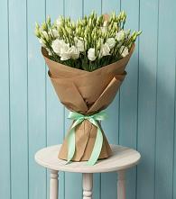 Букет цветов из:  Лизиантусы в Темнолесской