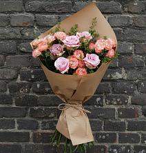 Букет цветов из:  Розы в Темнолесской