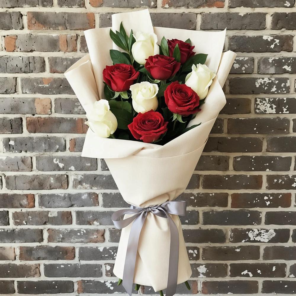 Букет цветов из: Розы в Темнолесской