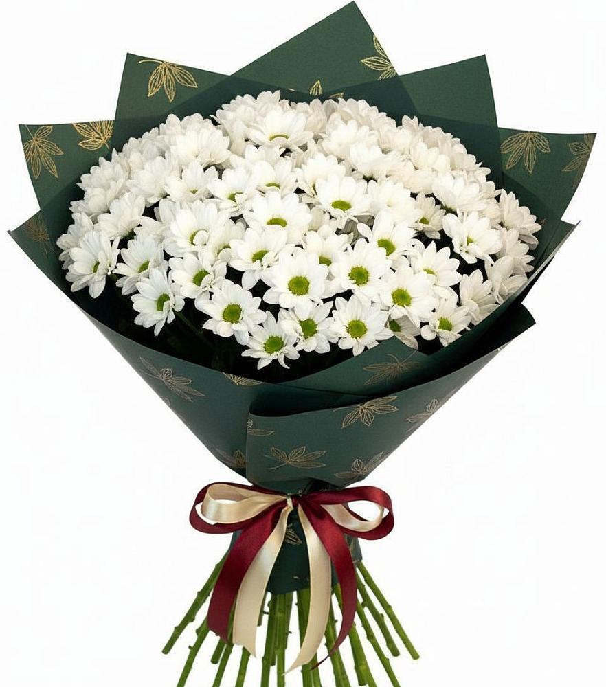 Букет море ромашек в Темнолесской Букет цветов из: Хризантемы в Темнолесской