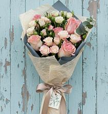 Букет цветов из:  Розы в Темнолесской