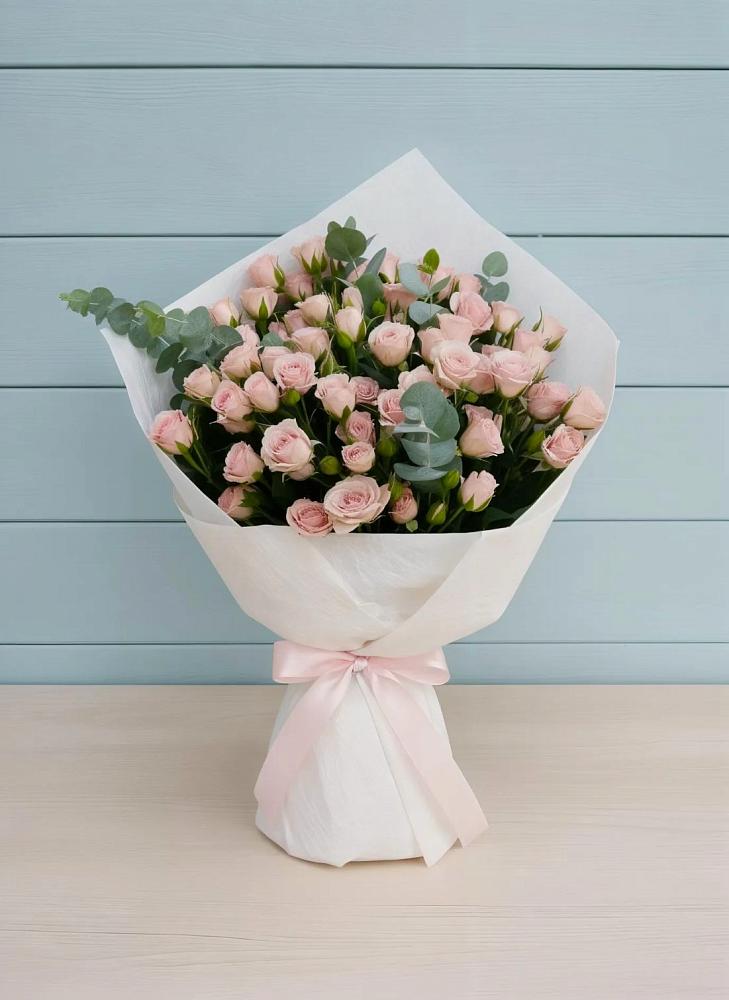 Букет Нежное касание в Темнолесской Букет цветов из: Розы в Темнолесской