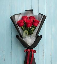 Букет цветов из:  Розы в Темнолесской