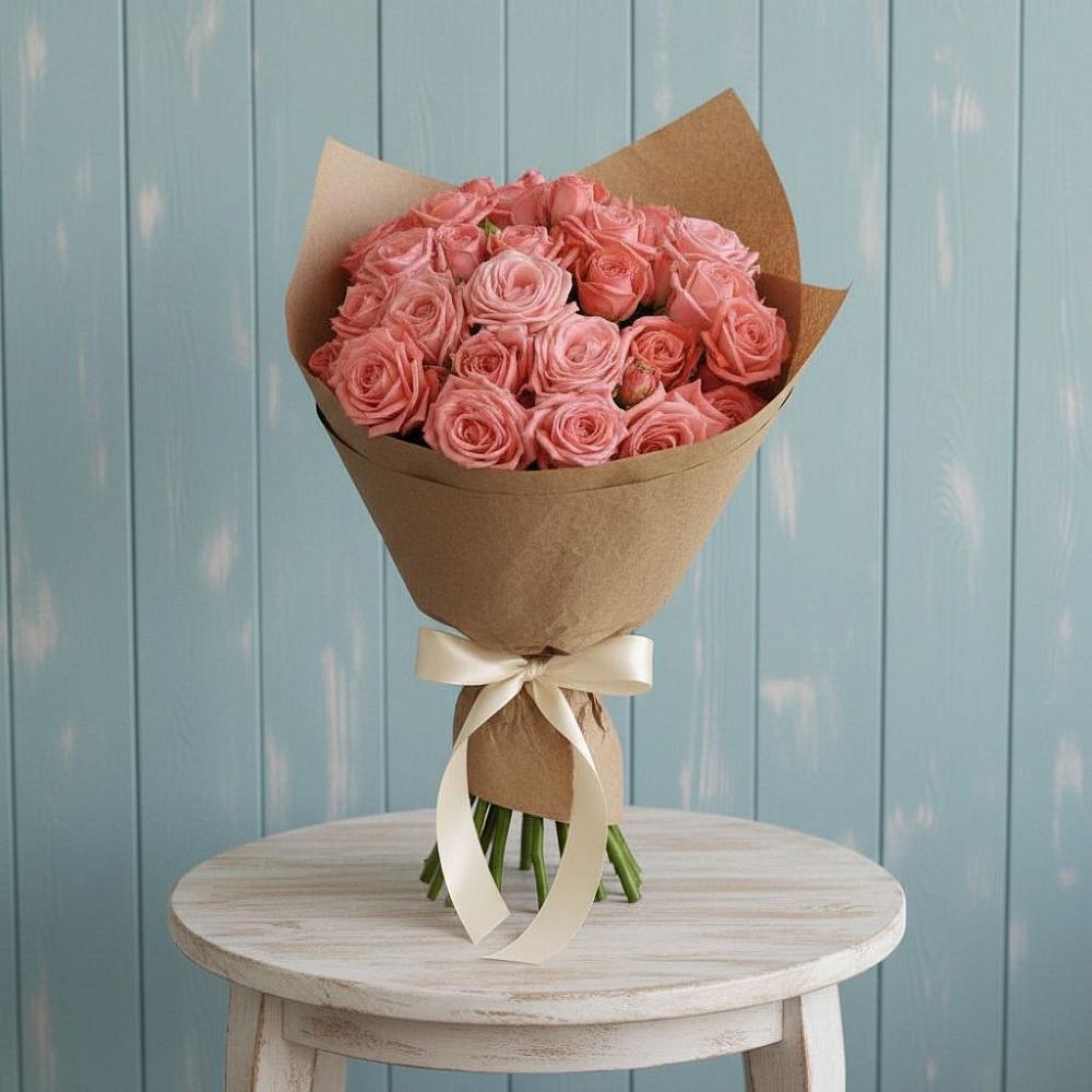 Букет пленительный в Темнолесской Букет цветов из: Розы в Темнолесской