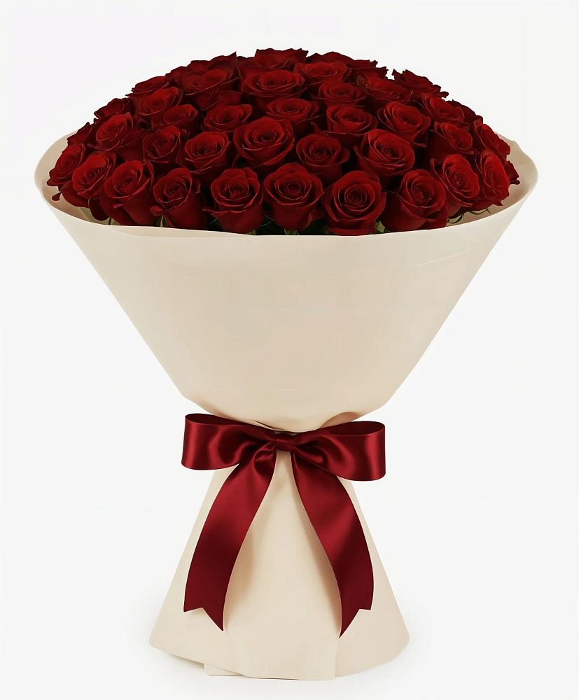 101 Бордовая роза Блэк Бакарра в Темнолесской Букет 101 Бордовая роза Блэк Бакарра в Темнолесской