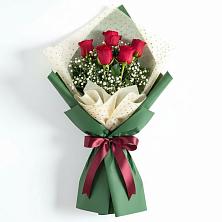 Букет цветов из:  Розы в Темнолесской
