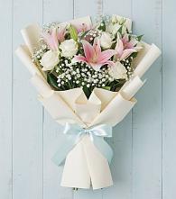 Букет цветов из:  Лилии в Темнолесской
