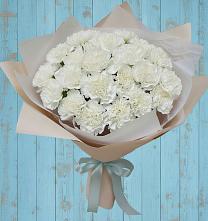 Букет цветов из:  Гвоздики в Темнолесской