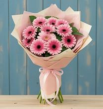 Букет цветов из:  Герберы в Темнолесской