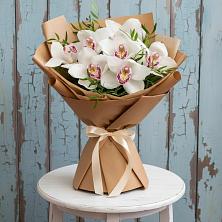 Букет цветов из:  Орхидеи и Розы в Темнолесской