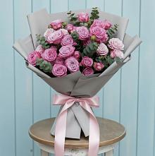 Букет цветов из:  Розы #REPLACE_PRED# Темнолесской
